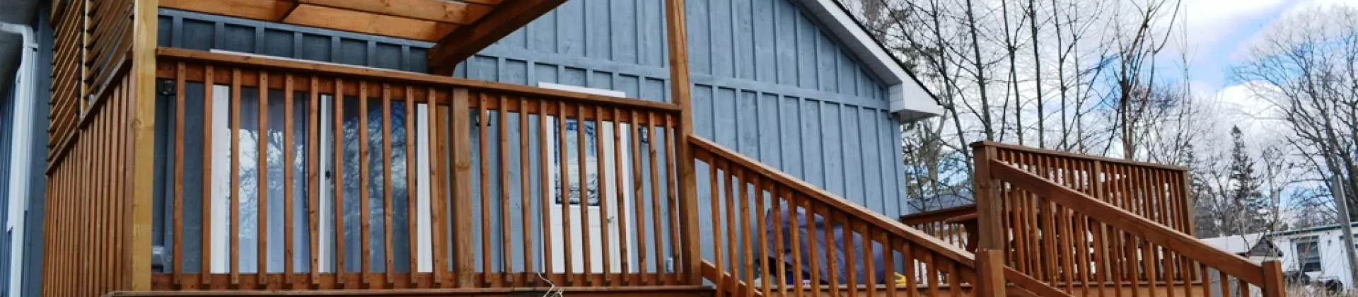 New Deck on James St East in Cobourg, ON